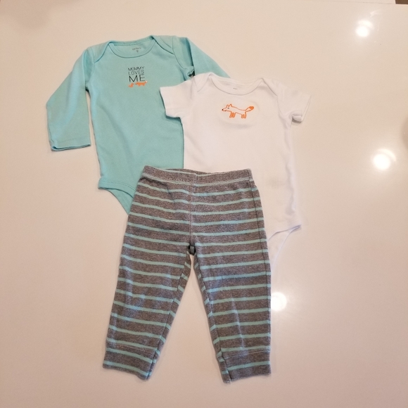New NWT Carter Girl Pink Stripe Ballerina Bear Pants Top Hat 3 Pc Set 9 month